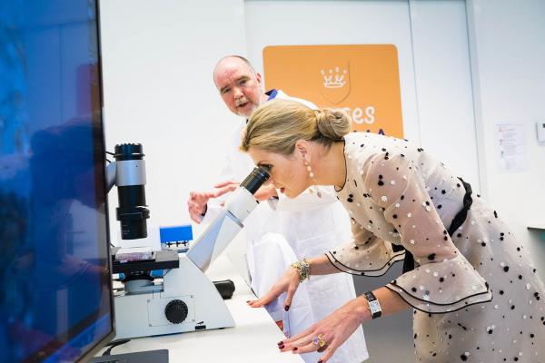 Koningin Máxima bezoekt het Prinses Máxima Centrum