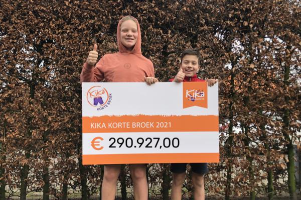 KiKa Korte broek opbrengst